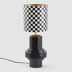 EDG - Enzo De Gasperi Lampada Da Tavolo Scacchi H58 D23