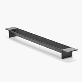 Serax - Vassoio in Acciaio Nero L 63 Cm - Designer Jonas Van Put