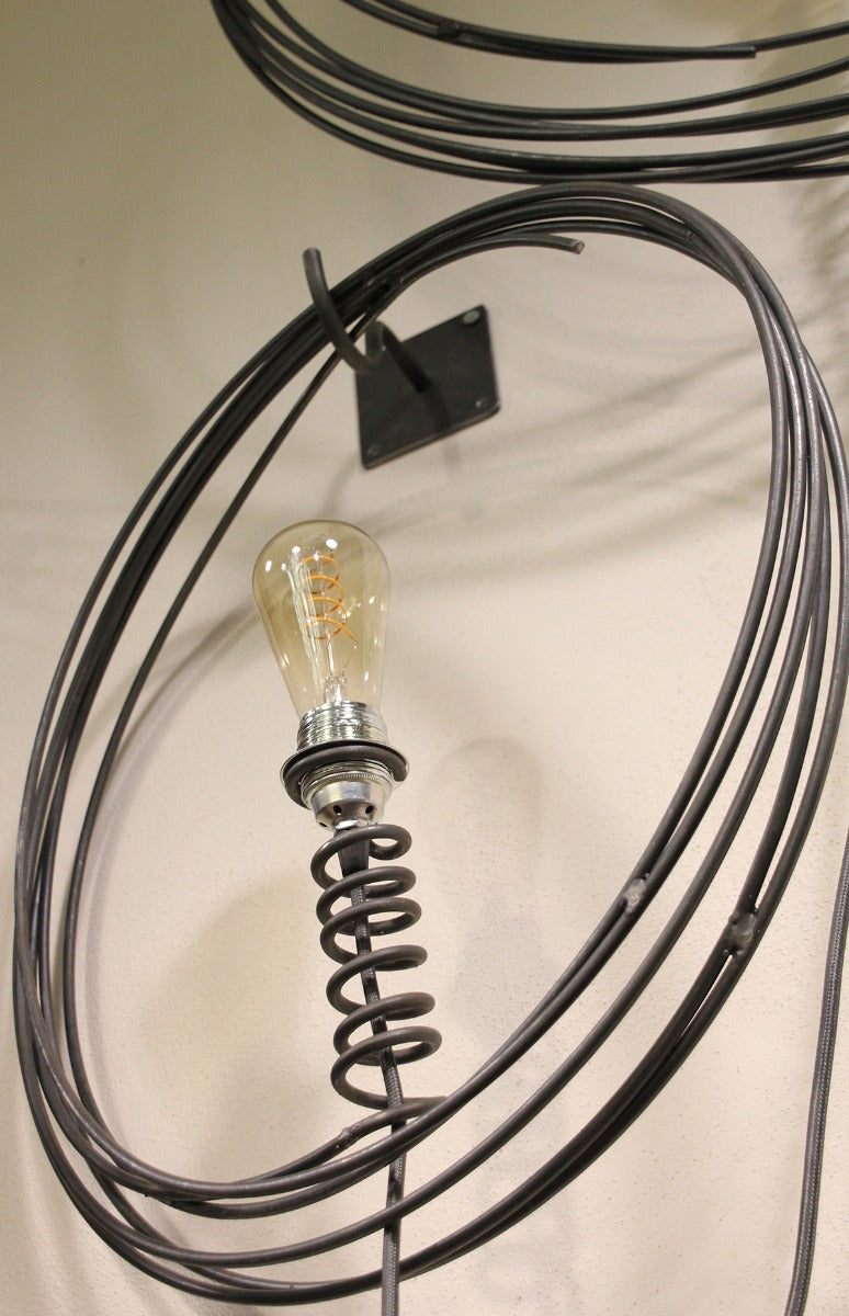 Lampada Cerchio : Applique da parete in ferro - CONFIG0048