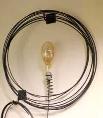 Lampada Cerchio : Applique da parete in ferro - CONFIG0048