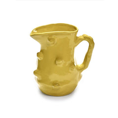 Brocca Caraffa Charly in Ceramica Gialla Design Serax