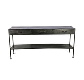 Consolle Mobile 3 Cassetti in Ferro stile Industriale - 687113