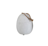Fermaporte in cemento con scritta Hello - 2103-2