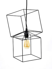TROMPE L' OEIL BLACK: Lampada in ferro Serax design - B7217039