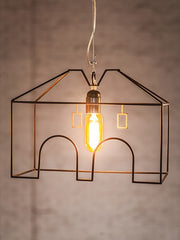 CITY LED VILLA: Lampadario in ferro Serax design - B7216806