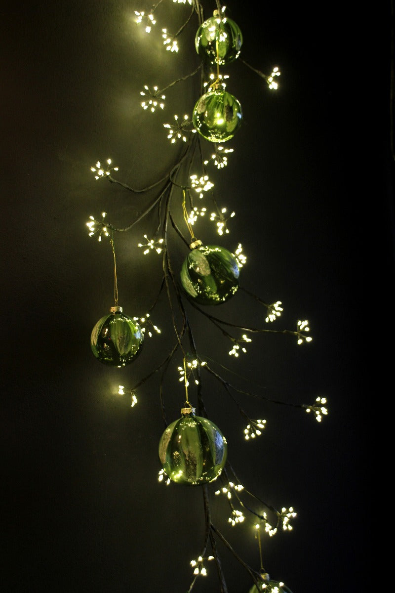 Pallina di Natale Moss in vetro soffiato - CONFIG0316