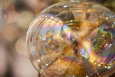Palla Bolla Iride D15 : Palline di Natale in vetro Iridescente - 678122