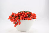 Pomodori Ciliegine Grappolo X16 H22 : Ortaggi decorativi artificiali - 250432,40