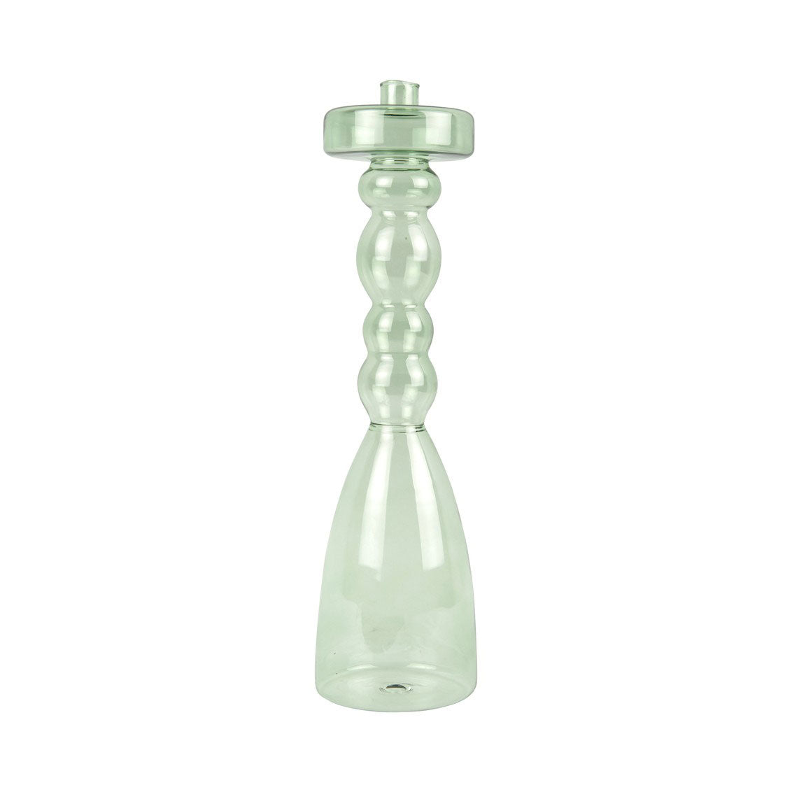 Portacandele Pawn XL Vetro Verde H39 D11 - PT3929GR