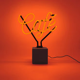 Locomocean | Neon Café su Base in Cemento - DK-NSET-CAFE