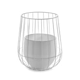 Serax - Vaso In Cesto di Ferro Bianco H45 X D37 Cm - B7217050