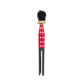 Soldatino Natalizio in Metallo Rosso con Molletta per Albero di Natale - 1224631-rosso
