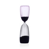 TIMES Clessidra 15 Minuti Grigio/Rosa | Clessidra in Vetro Borisilicato Ichendorf Milano - 09367182