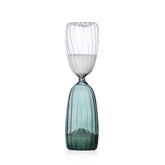 TIMES Clessidra 15 Minuti Trasparente/Verde | Clessidra in Vetro Borisilicato Ichendorf Milano - 09367116