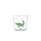 Bicchiere Tumbler Coccodrillo Collezione Savannah - Ichendorf Milano