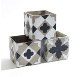 Cachepot Feeling : Set 3 vasi in cemento Serax - B7213202
