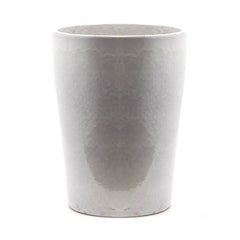 Vaso Glaze Bianco in Ceramica Liscia EDG Enzo De Gasperi