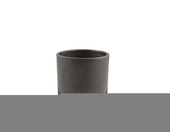 Vaso nero di terracotta Humble H14: vasi design D&M - AAR5641ZW