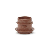 Vaso Molly 04 Small Arancione Ø 19,5 X H 15,5 CM | Vasi in ceramica design Marie Michielssen per Serax
