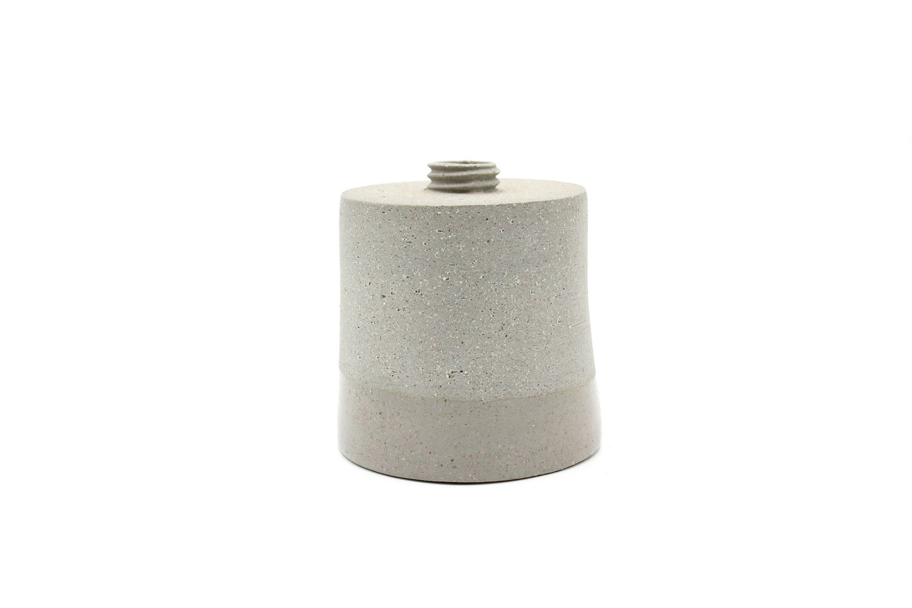 Vaso grigio monofiore Tiny H11: vasi in ceramica D&M - AAR5472LGI