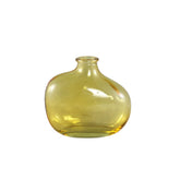 Vaso Mussarat in Vetro Organico Giallo S – Eleganza e Design per la Tua Casa - 725536