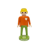Vaso Playmobil Man Orange H25 cm – Blogo Design