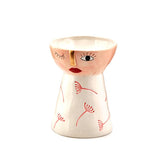 Vaso Viso con fiori H22 - 014227