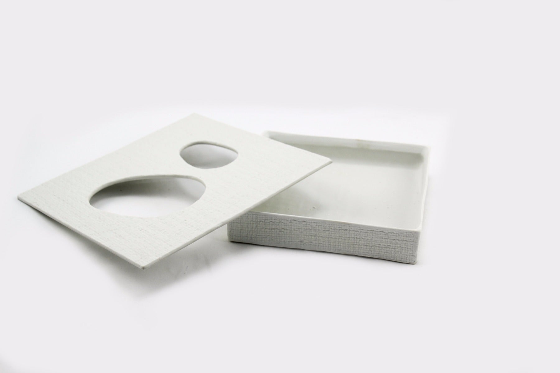 Ciotola Ikebana piccola: ciotole ceramica design D&M - AAR4905WH