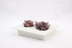 Ciotola Ikebana piccola: ciotole ceramica design D&M - AAR4905WH
