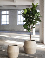 Vaso Planter Construct D50 H47 Beige - B7220003