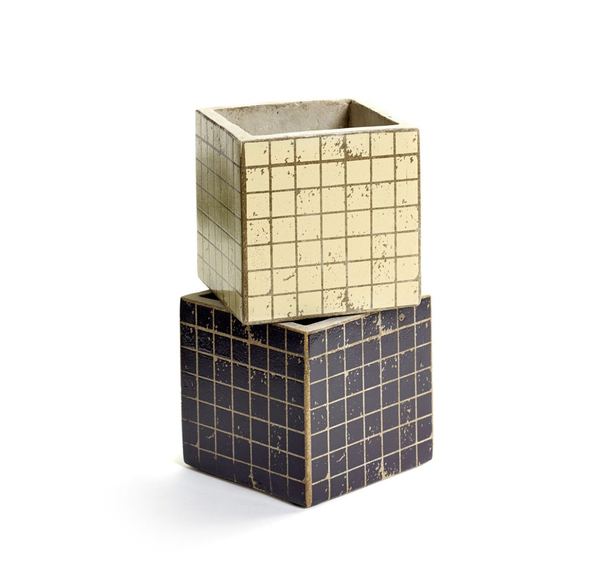 Cachepot Marie Mosaico H11: vasi in cemento Serax - CONFIG0292