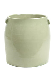 Tabor H33: Vaso verde di terracotta da esterno o da interno Serax - B9117297