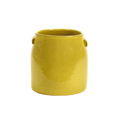 Tabor Giallo L : Vaso di terracotta da esterno o da interno design Serax - B9117285