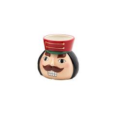 Vaso Testa Soldatino H12 X D13 Cappello Rosso | Vasi natalizi EDG - 019444-C