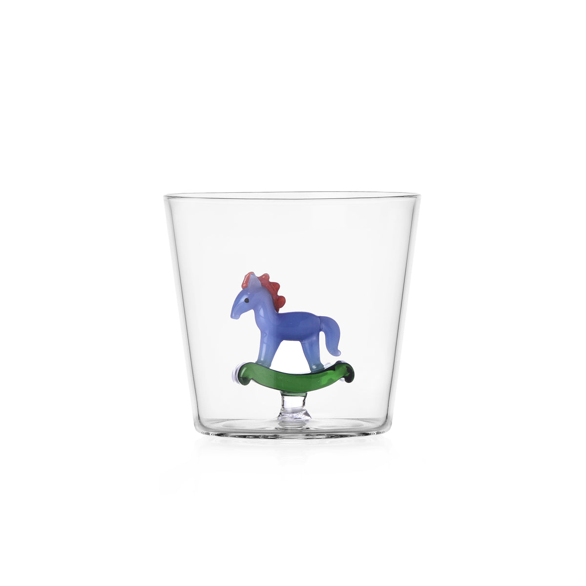 Bicchiere Tumbler Cavallo a Dondolo – Collezione Schiaccianoci Ichendorf Milano