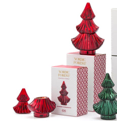 EDG - Enzo De Gasperi Candela Forest Albero di Natale Verde H25