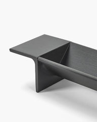 Serax - Vassoio in Acciaio Nero S 39 Cm -  Designer Jonas Van Put
