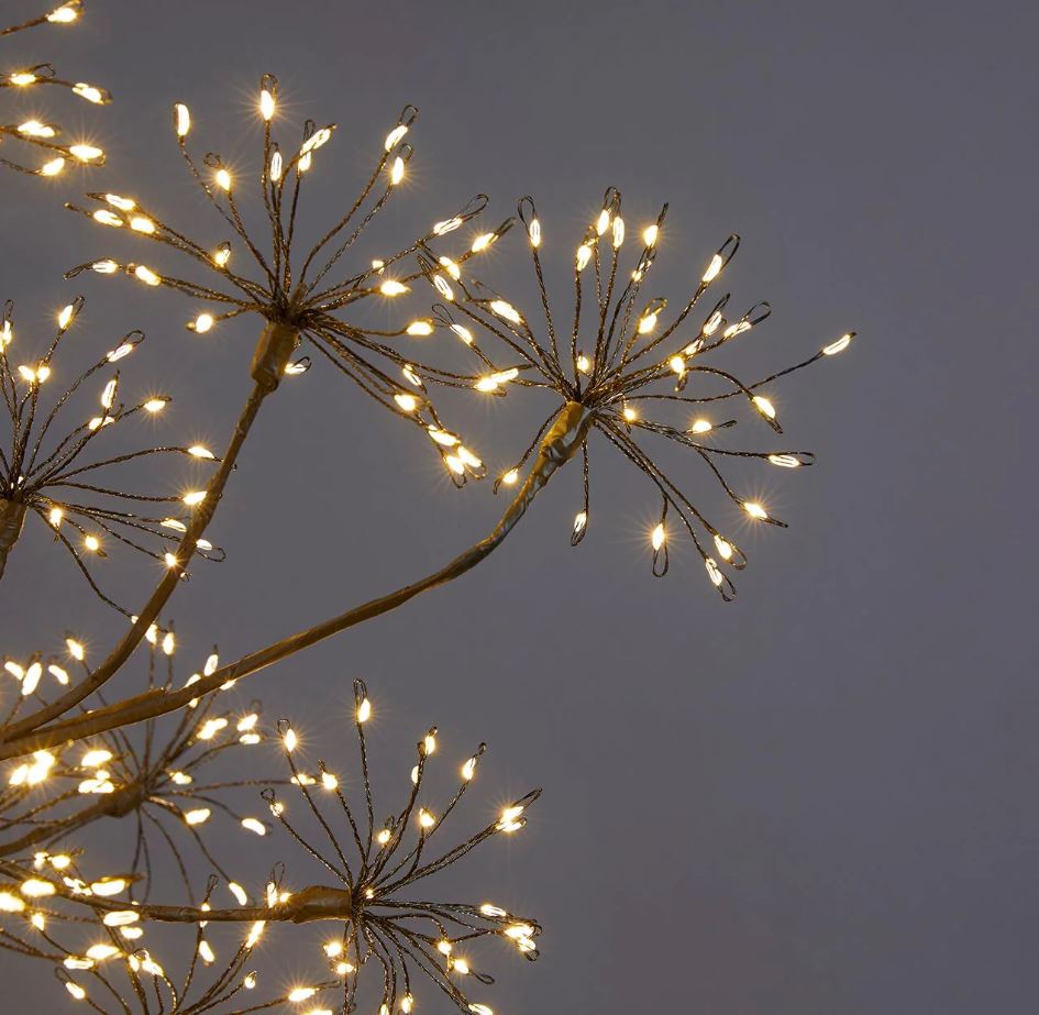 Albero di Faggio Luminoso H180 con 1568 LED a Ciuffi - 684084