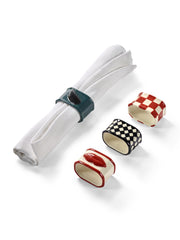 Anelli Porta Tovaglioli Assortiti/4 MIX Les Objets Mouleversants – Wouters & Hendrix per Serax