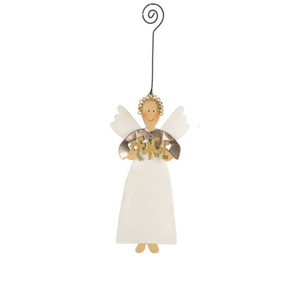 Baden Collection Decoro Angelo Peace | Decori natalizi da appende a forma di angelo - 1248568-P
