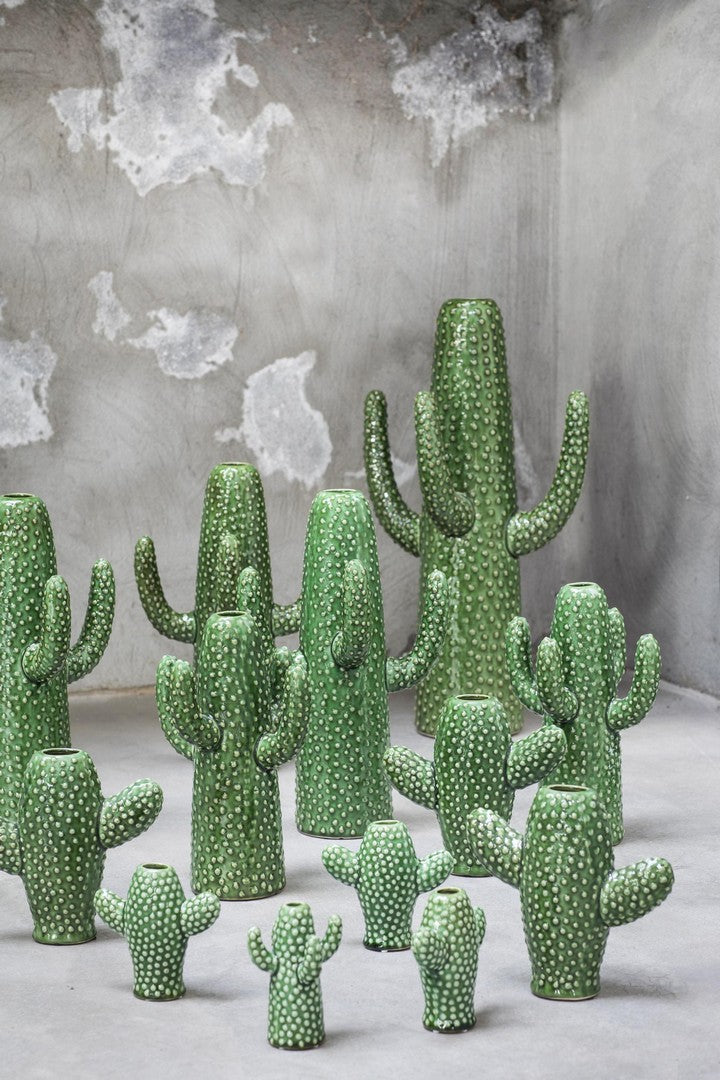 Set Vaso Cactus Serax Mini : set 2 vasi design particolari ceramica - B2516026