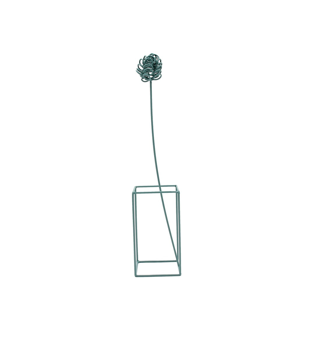 Ciuriddu Alto Azzurro : Fiore in metallo design Antonino Sciortino - B7217113-azzurro