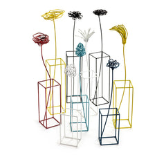 Ciuriddu Alto : Fiore in metallo stilizzato design Antonino Sciortino - CONFIG0188