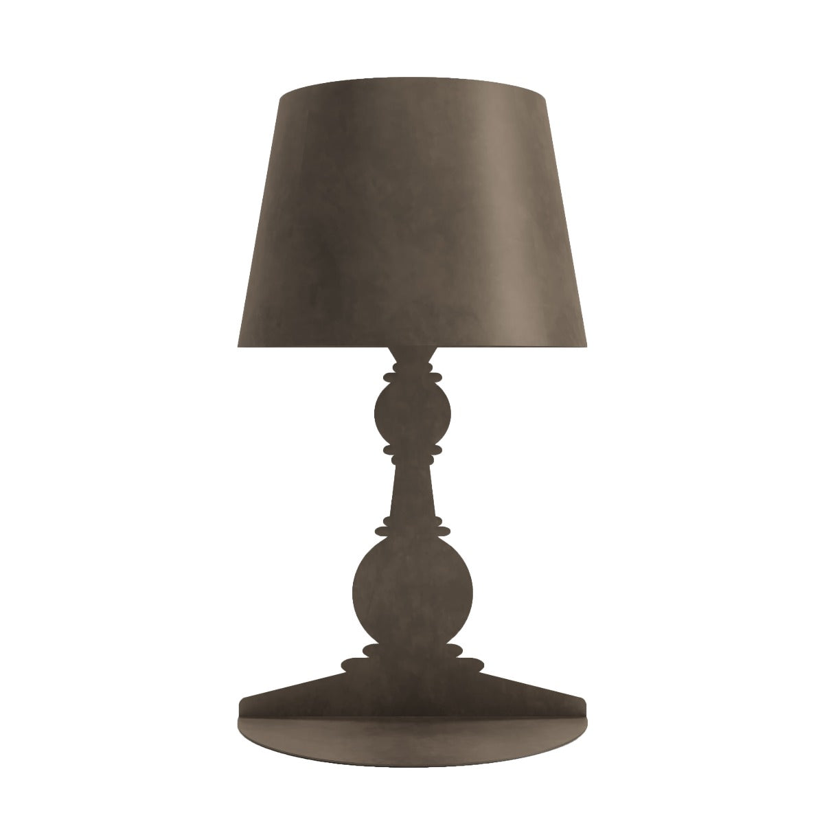 Barock Wall 180° L Bronzo Lampada Da Parete Con Ripiano Youmeand | Lampade di Design Made in Italy  - 1000091