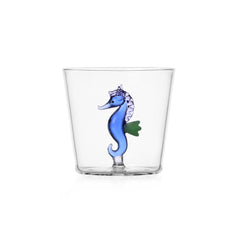 Set 6 Bicchieri Ichendorf Milano Marine Garden – Elementi Marini Assortiti in Vetro Borosilicato