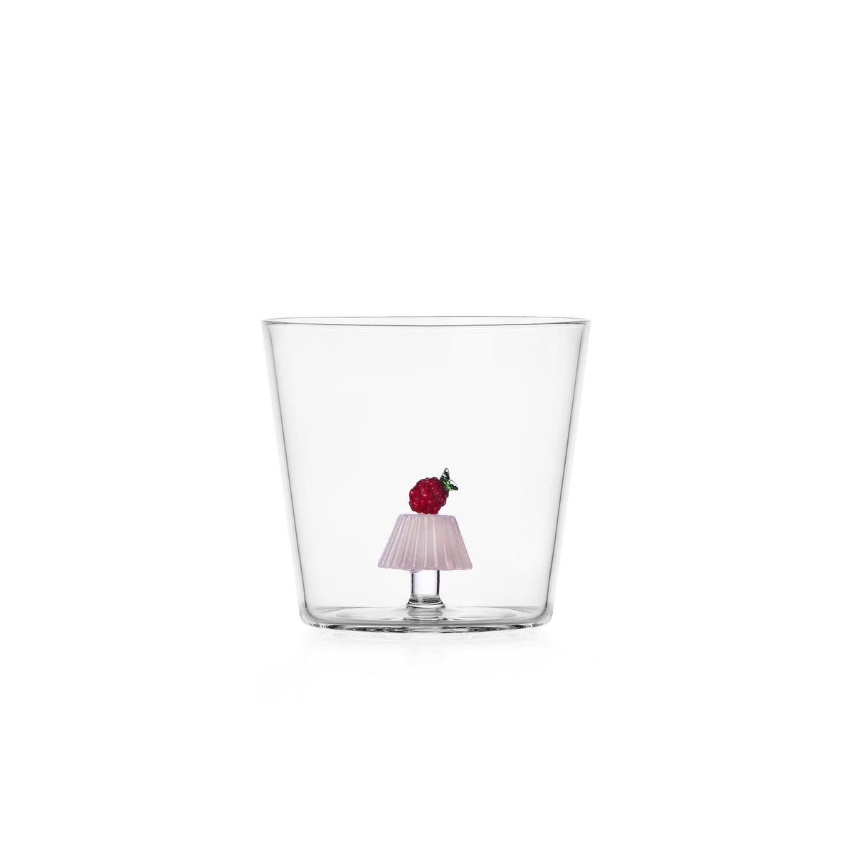 Bicchiere Tumbler Charlotte con Lampone Collezione Patisserie - Ichendorf Milano