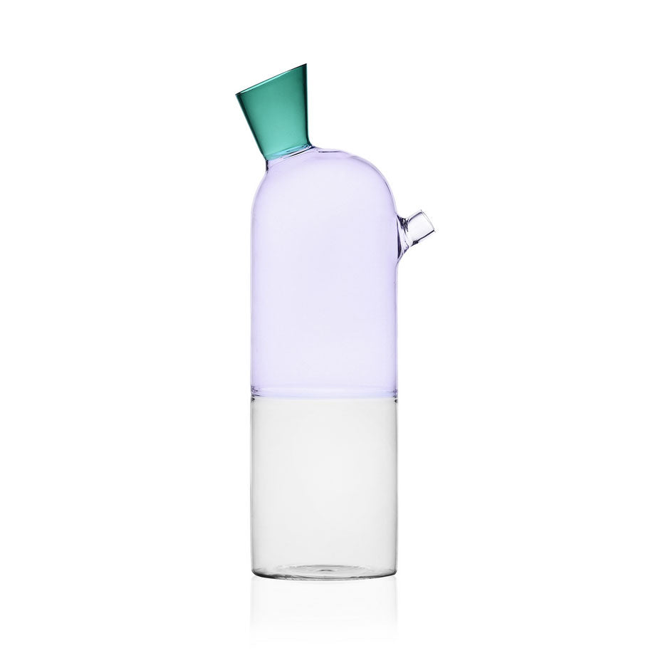 Bottiglia Travasi Clear Lilla Verde H30 Ichendorf Milano - 09352033