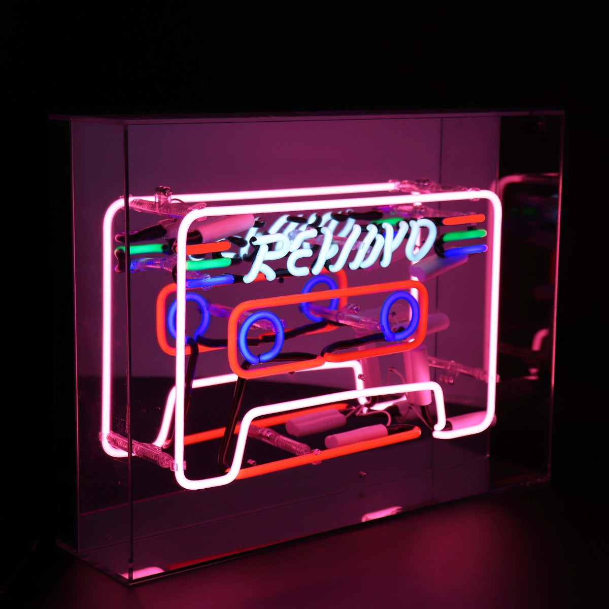 Locomocean | Neon Audiocassetta Rewind L Multicolor - DK-LACBN-CASS