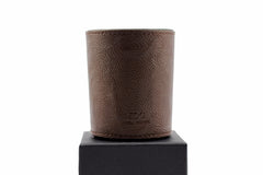 Foresta nera: candela profumata vetro e similpelle EDG - 615279,76