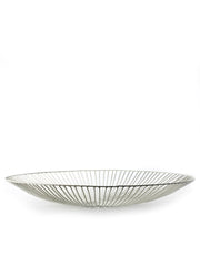 Centrotavola Sciortino design metallo D50xH7: cestino portafrutta Serax - B7212505